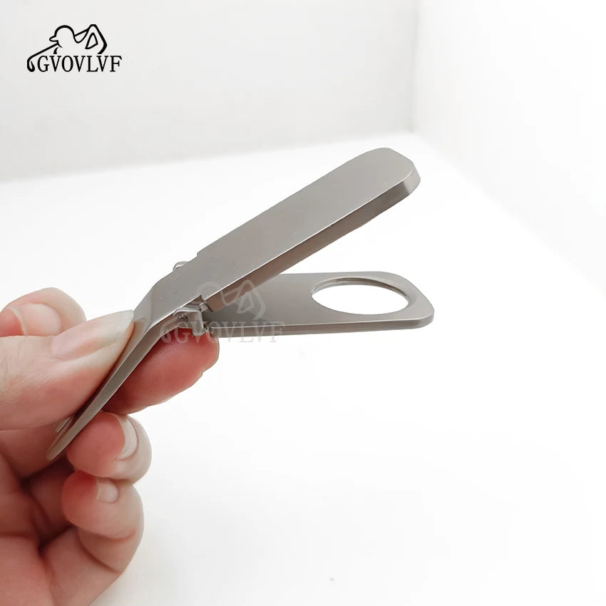 Metal Foldable Divot Tool with Button and Magnetic Ball Marker